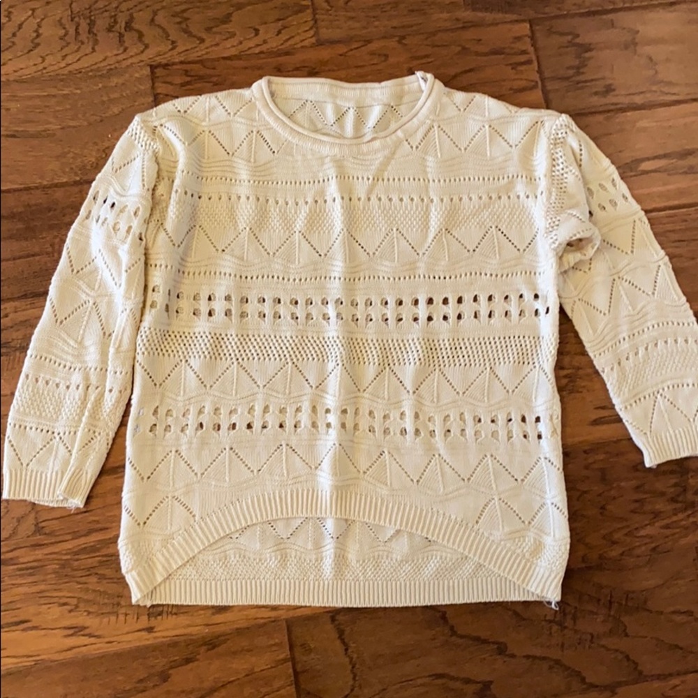 Beige sweater